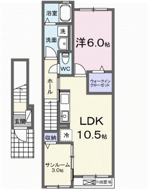 シエル（202） 間取り図画像
