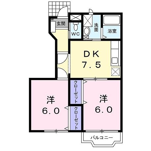 シャルマンハイツ（101） 間取り図画像