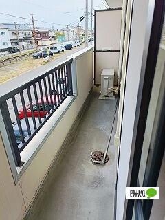 コーポ若草 バルコニー