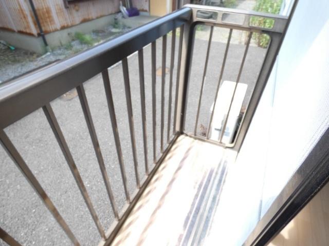 戸根川コーポ バルコニー