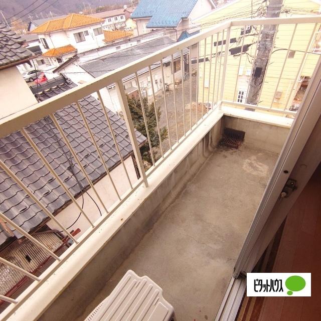 村越第二マンション バルコニー