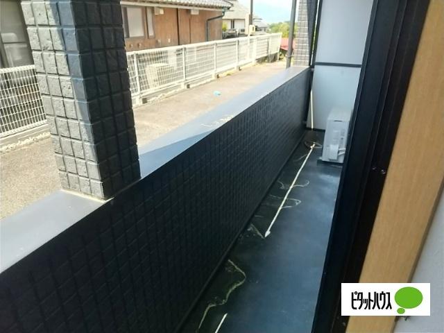 ハーベスト殿城 バルコニー