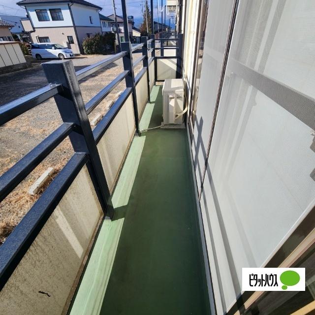 古里ハイツ バルコニー