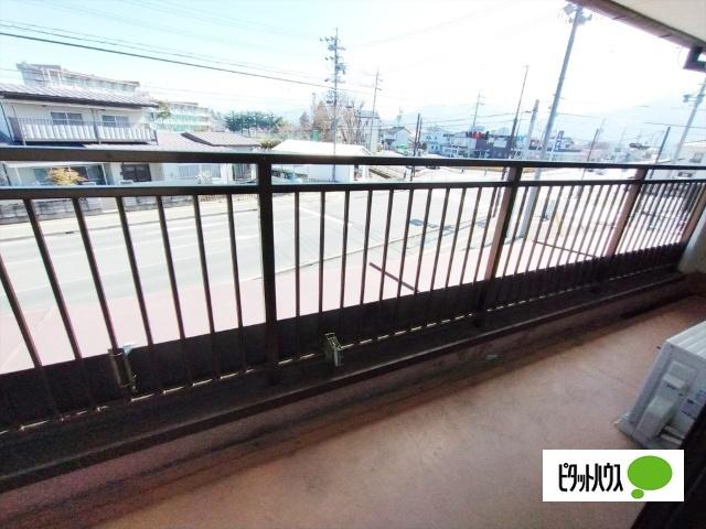 セントラルプラザわかば バルコニー