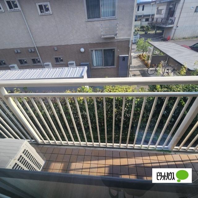 ＷＥＬＬ　ＣＲＩＢ　ＴＯＫＩＷＡＧＩ バルコニー