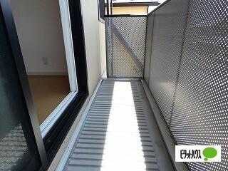 アルファ稲田 バルコニー