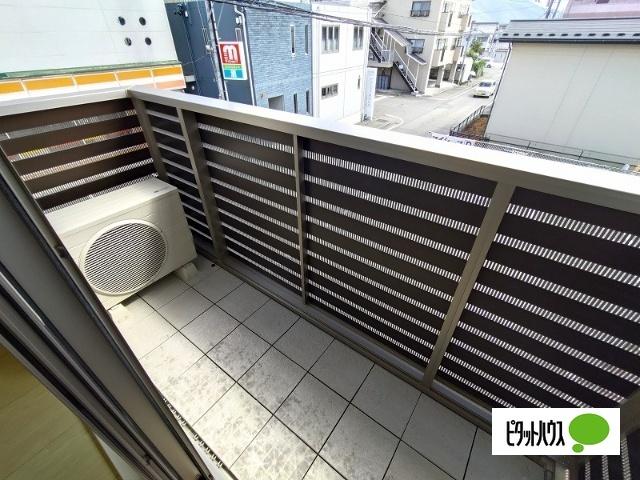 フラワーASAMA バルコニー