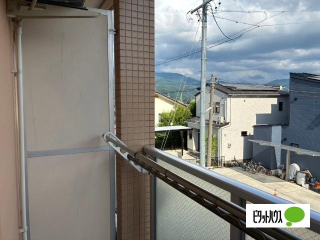 白銀台ハイツ バルコニー