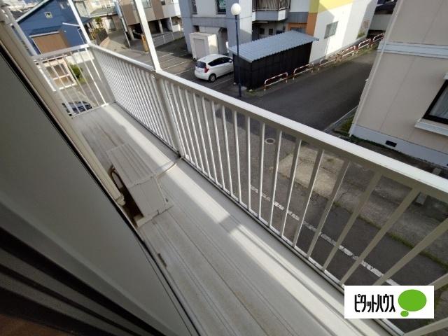 グリーンタウン三輪 バルコニー