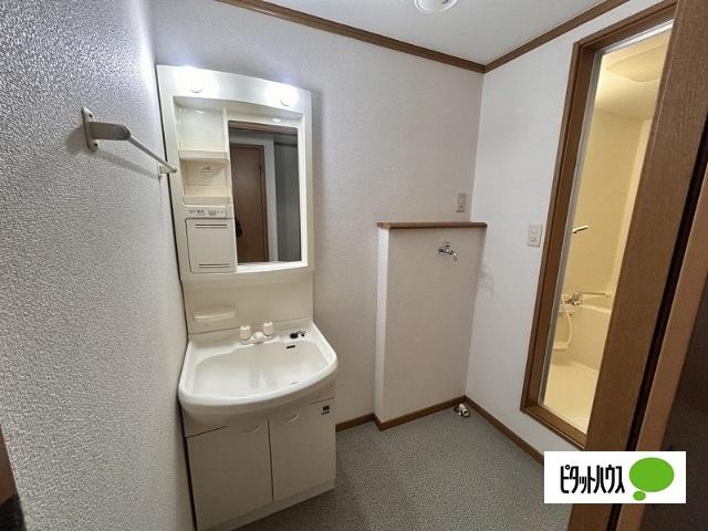 マンションピースフル 洗面