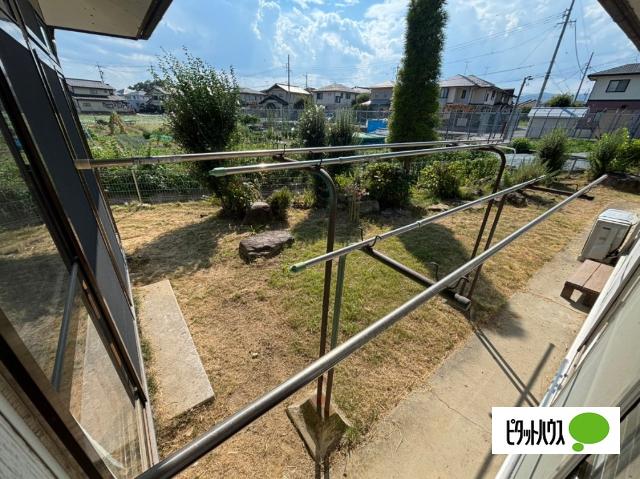 稲里町田牧貸家 眺望
