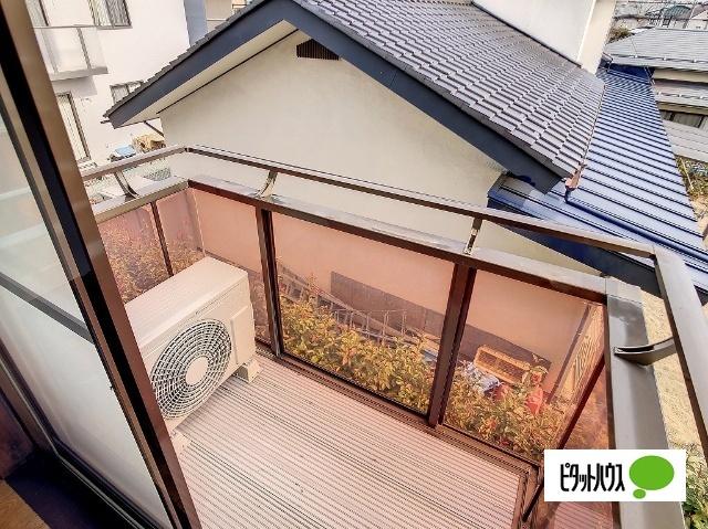 アプリコット山中 バルコニー