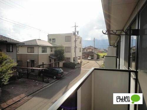 エスポワール高山 バルコニー