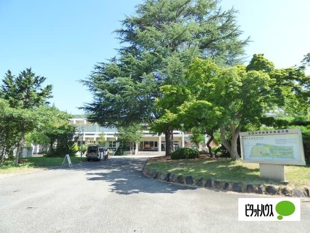 信州大学 長野（教育）キャンパス：1500m