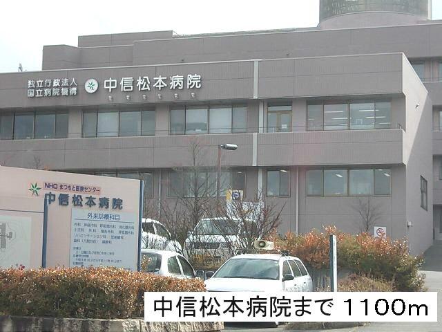 中信松本病院：1100m