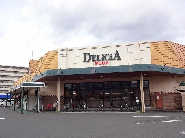 デリシア　石芝店：600m