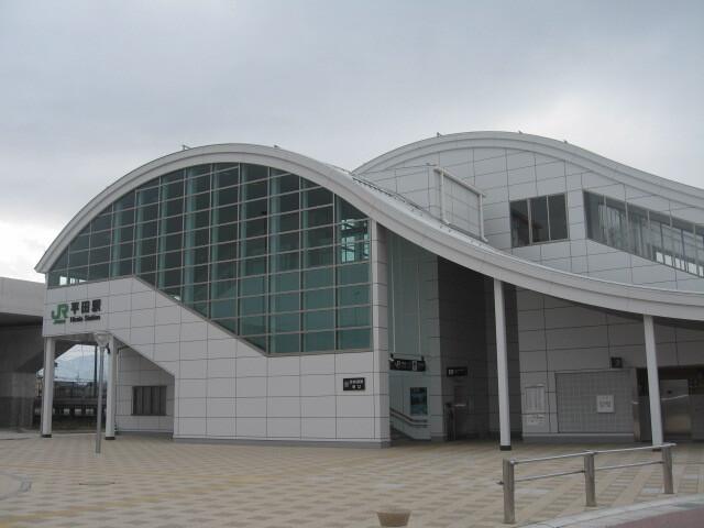 平田駅(JR　篠ノ井線)：1985m