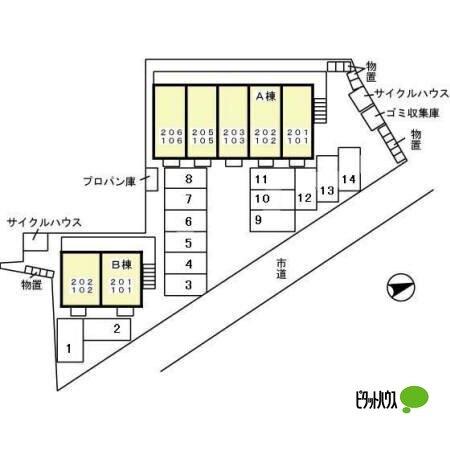 ノワ･ルーナ渚　Ａ/Ｂ（B101） その他