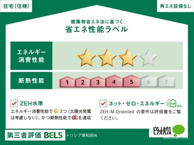 トリシア東和田　W棟（202） 省エネ性能表示ラベル