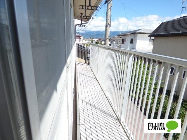 長野市吉田一戸建 眺望