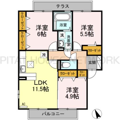  間取り図写真