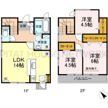  間取り図写真