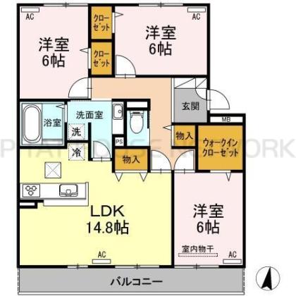  間取り図写真