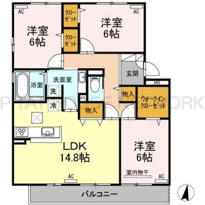  間取り図写真