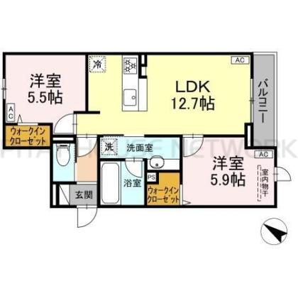  間取り図写真