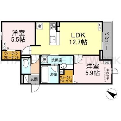  間取り図写真