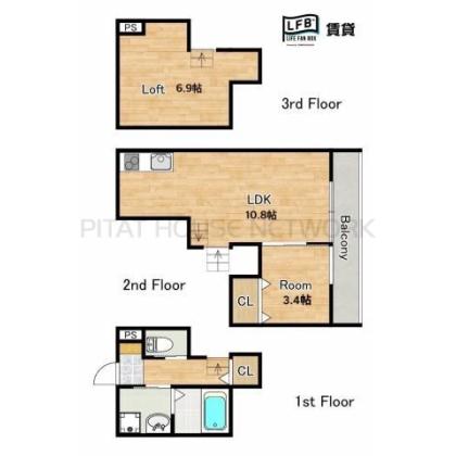  間取り図写真
