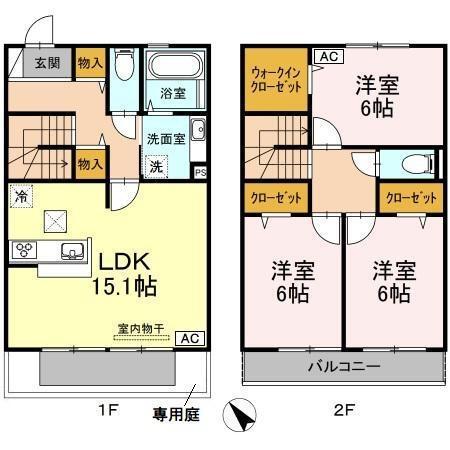  間取り図写真