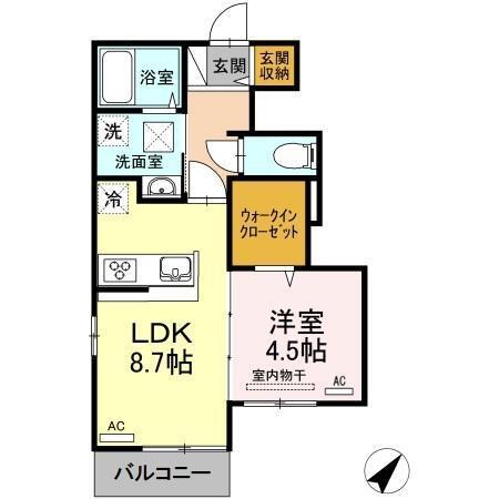 メディオ下松（102） 間取り図画像