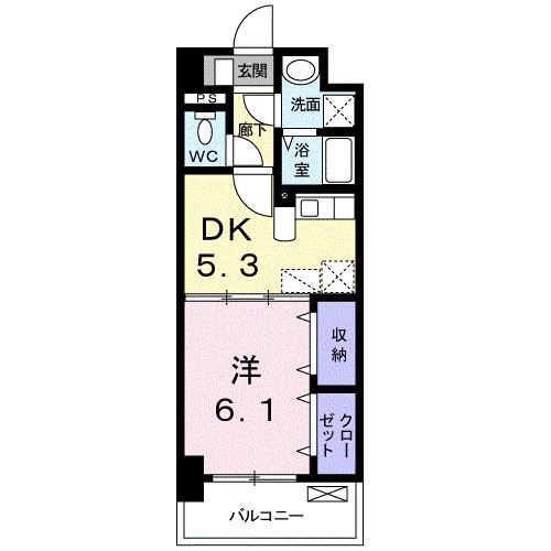 プラシード・ボスコ（404） 間取り図画像