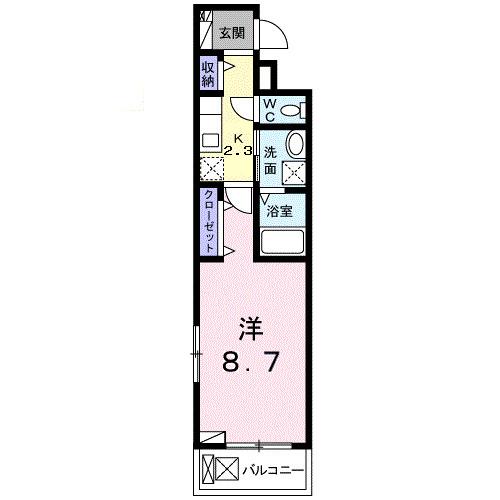 アクアプラ島田（306） 間取り図画像