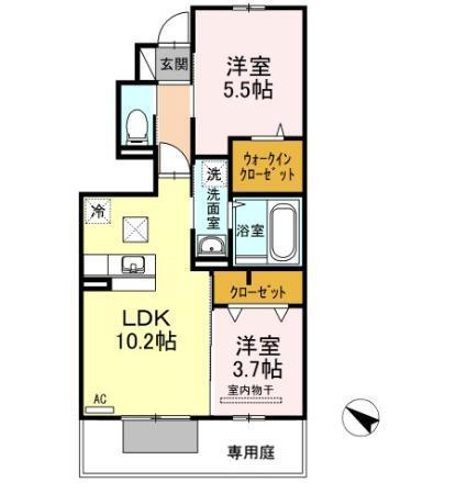  間取り図写真