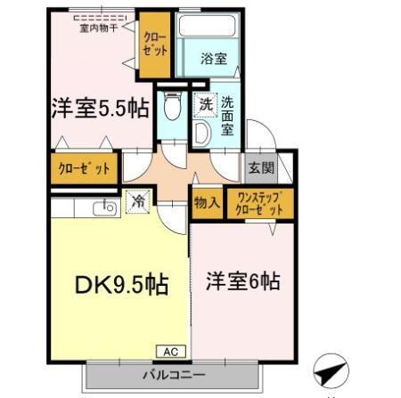 スターパレス下松　ヘラクレス館（202） 間取り図画像