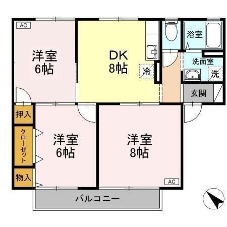 ドリーム末武（102） 間取り図画像