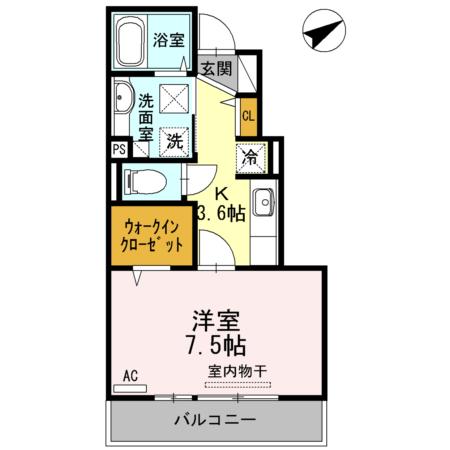 フェリオ望（102） 間取り図画像