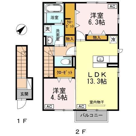  間取り図写真
