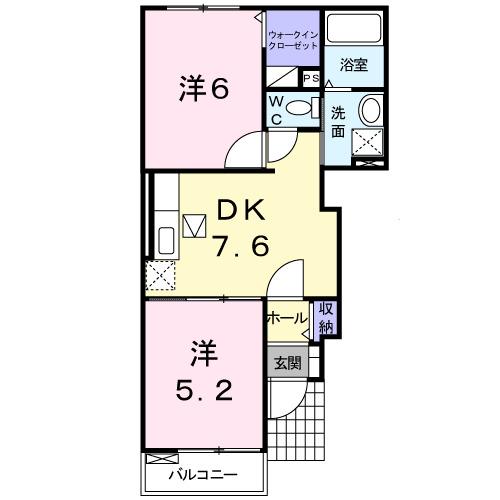 カーサ・エテルノＴ’Ｓ（104） 間取り図画像