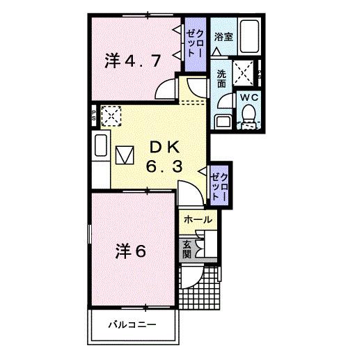 サニーガーデン（101） 間取り図画像