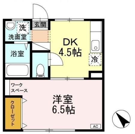 パピヨンＳ（103） 間取り図画像