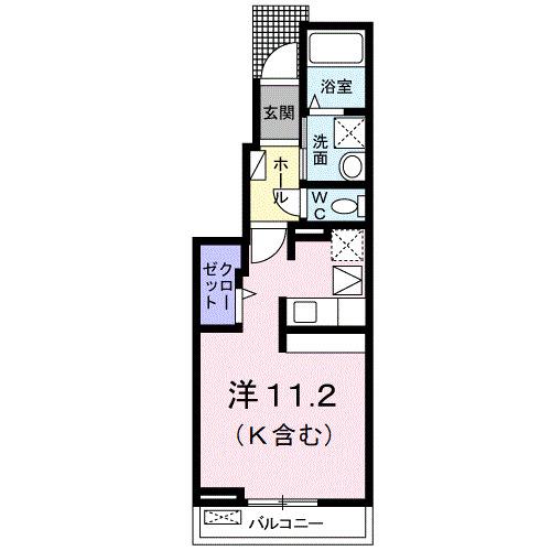 ララ・クメール（102） 間取り図画像