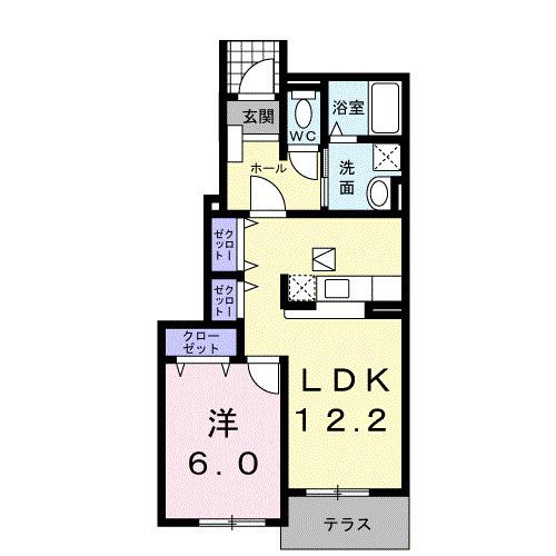 アルフローラ（102） 間取り図画像