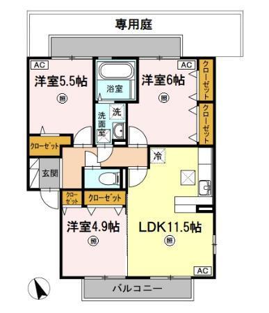  間取り図写真