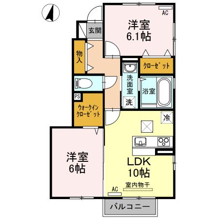 vert（101） 間取り図画像