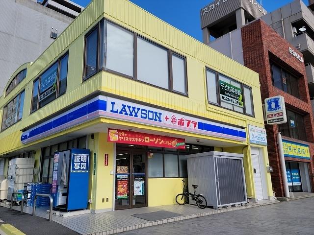 ローソンポプラ下松駅北口店：700m