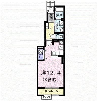 エアリーⅠ（102） 間取り図画像