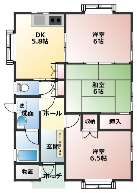  間取り図写真